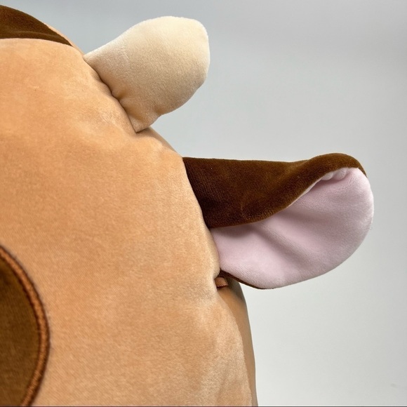 Nwot Sage the Cow 16” Easter Edition Brown Squishmallow Super Plush Toy Stuffie - Picture 5 of 15